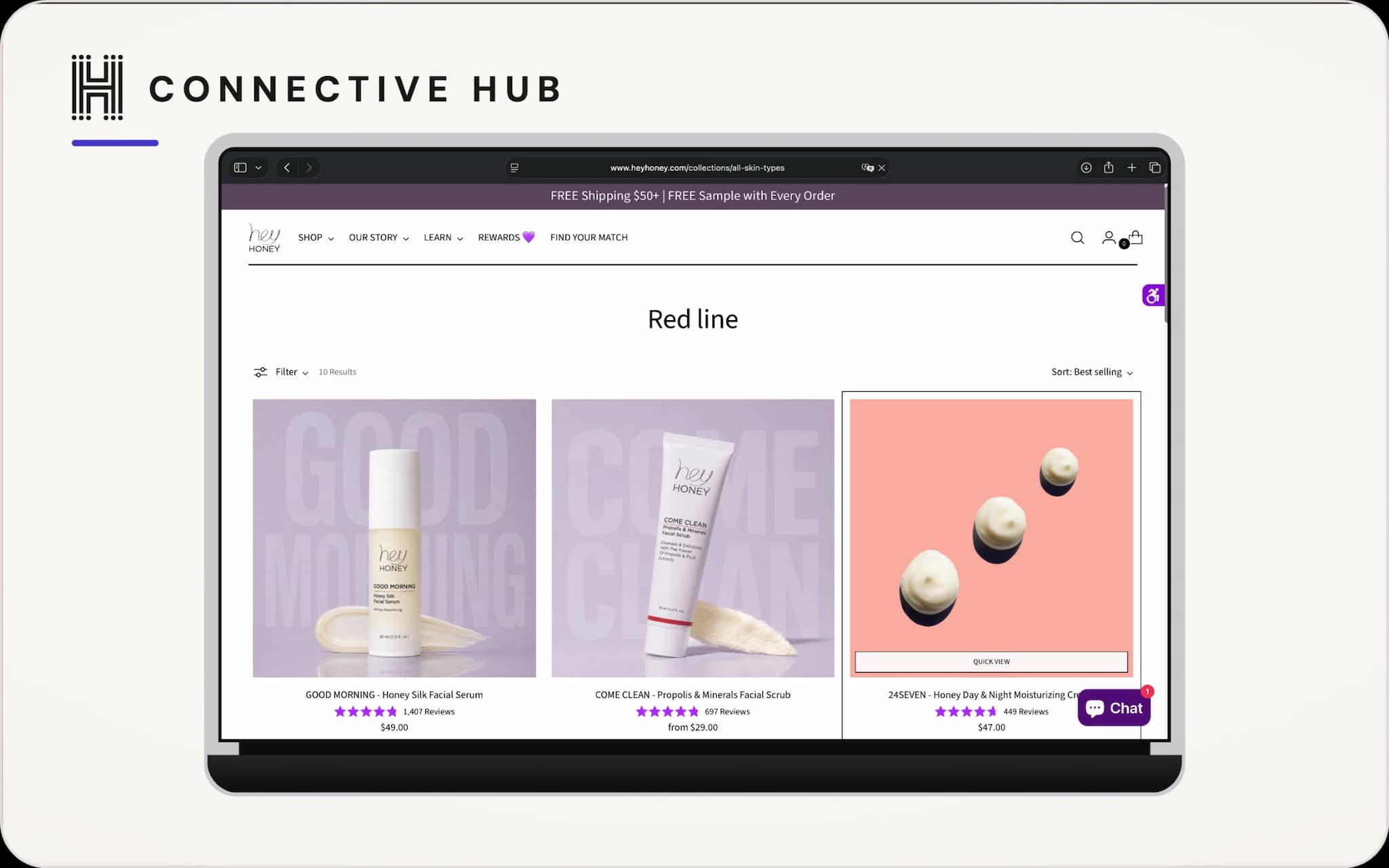 Hey Honey — Skincare Commerce